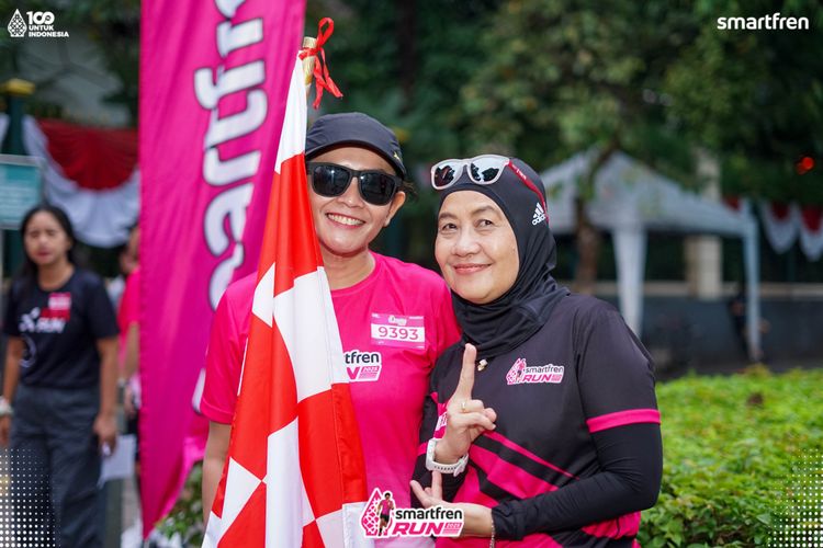 Race photo from Smartfren Run 2025 Vibes