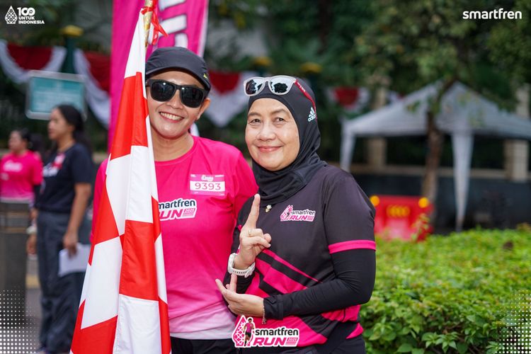 Race photo from Smartfren Run 2025 Vibes