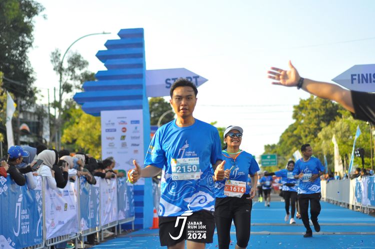 Race photo from Jabar Run 10K 2024