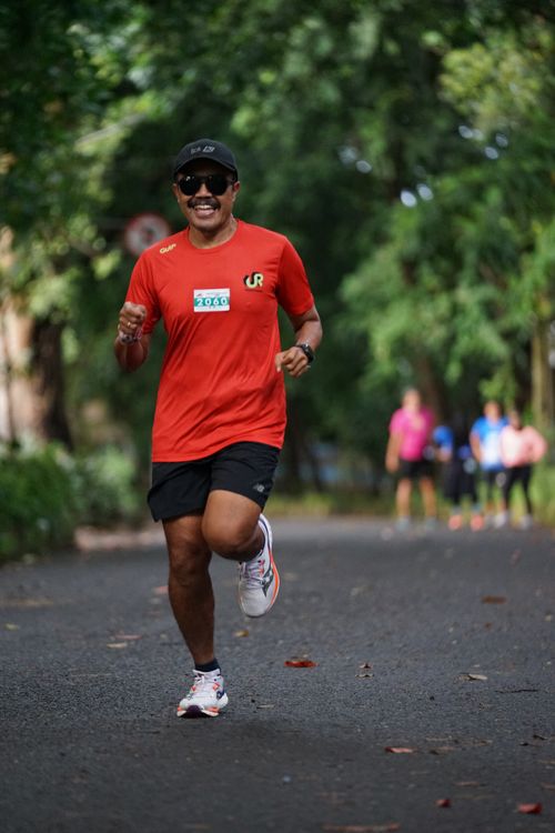 Race photo from KBP City Run 2024 Vibes