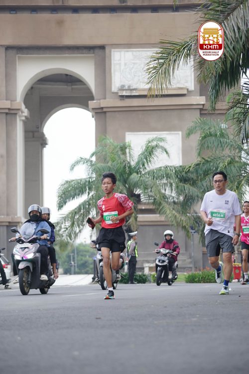 Race photo from Kediri Half Marathon 2025