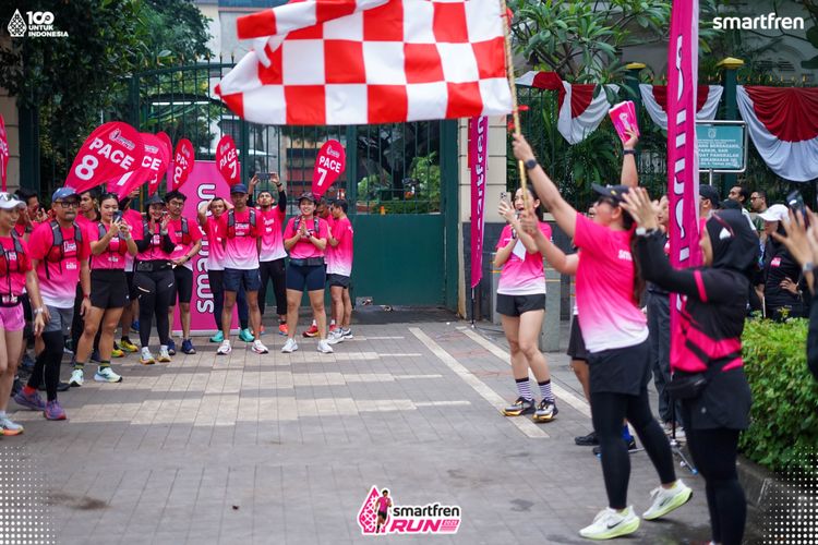 Race photo from Smartfren Run 2025 Vibes