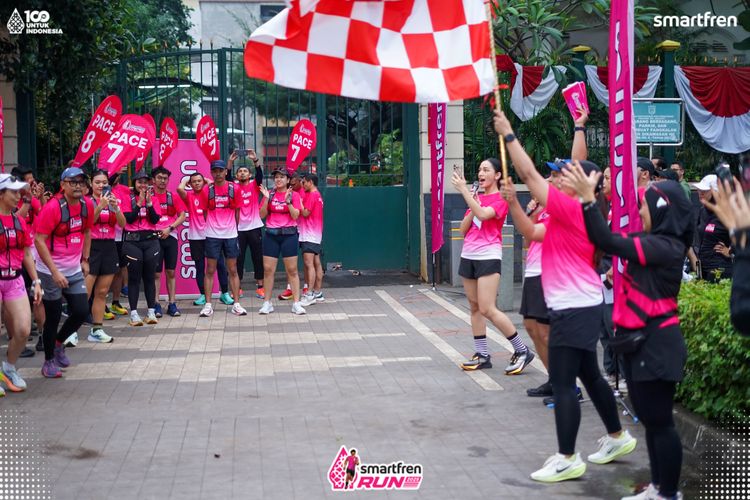 Race photo from Smartfren Run 2025 Vibes