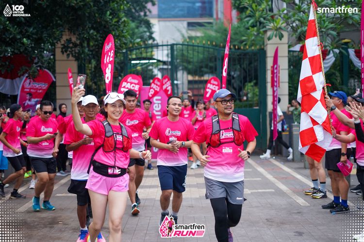 Race photo from Smartfren Run 2025 Vibes