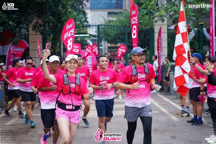 Race photo from Smartfren Run 2025 Vibes
