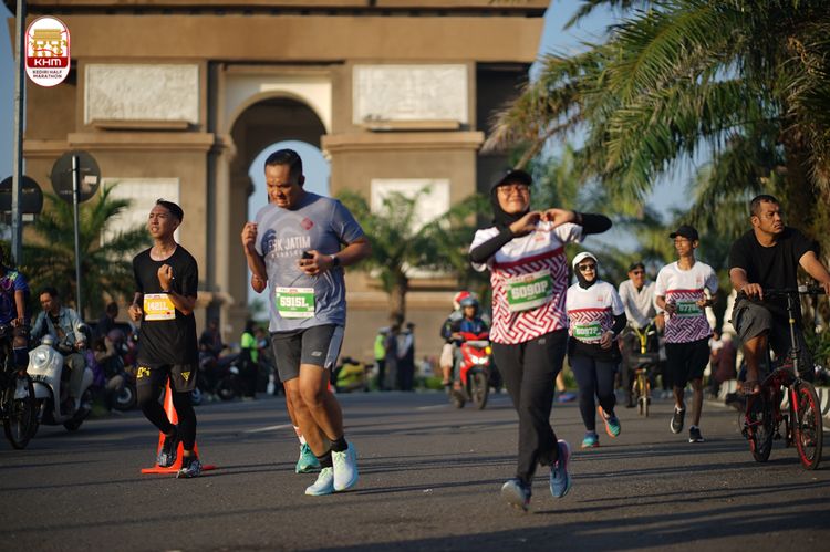 Race photo from Kediri Half Marathon 2024
