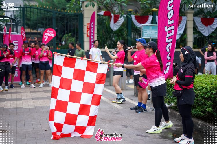 Race photo from Smartfren Run 2025 Vibes