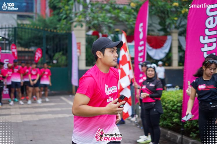 Race photo from Smartfren Run 2025 Vibes