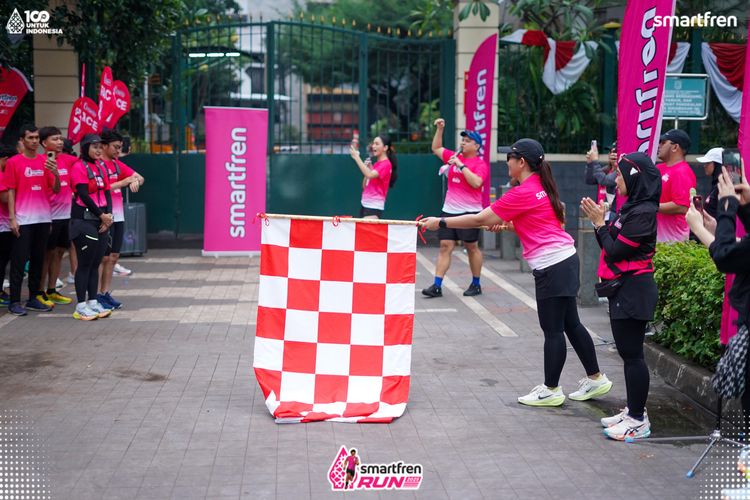 Race photo from Smartfren Run 2025 Vibes