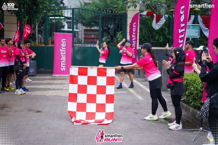 Race photo from Smartfren Run 2025 Vibes