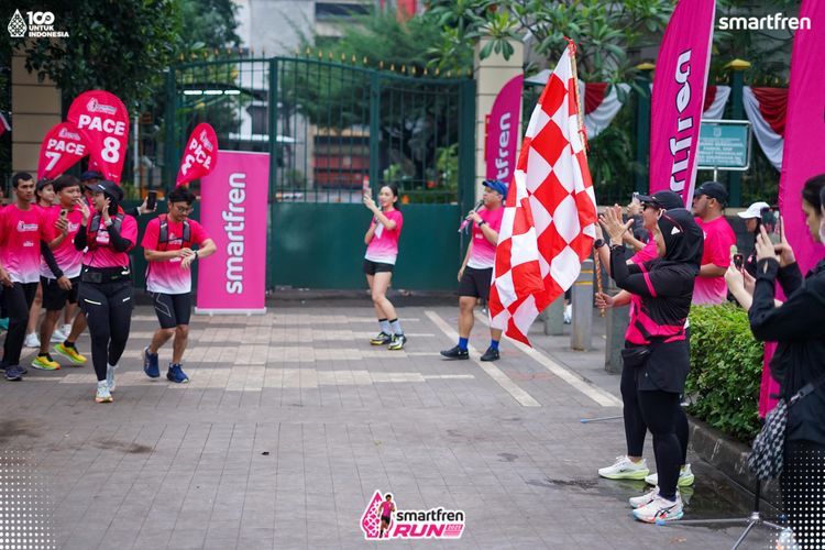 Race photo from Smartfren Run 2025 Vibes