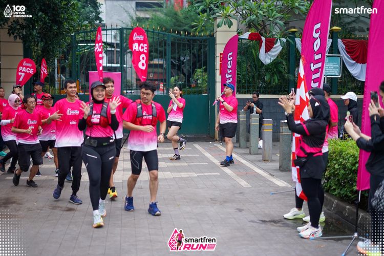 Race photo from Smartfren Run 2025 Vibes