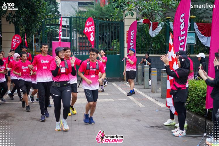 Race photo from Smartfren Run 2025 Vibes