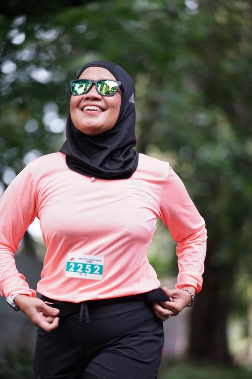 Race photo from KBP City Run 2024 Vibes