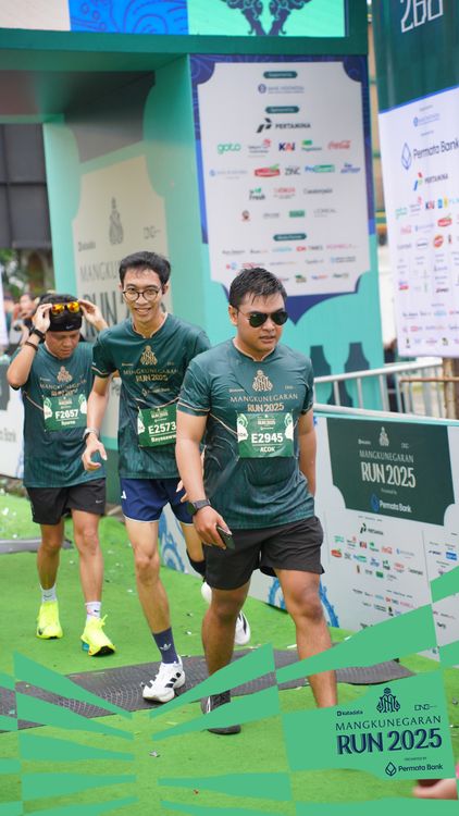 Race photo from Mangkunegaran Run 2025