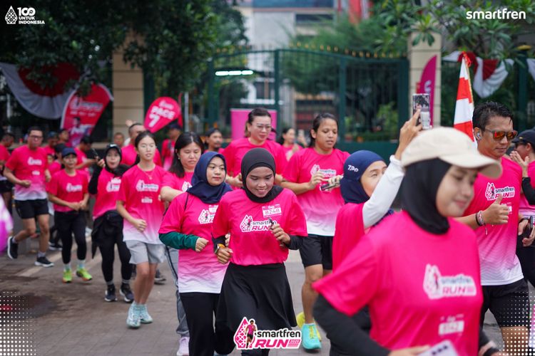 Race photo from Smartfren Run 2025 Vibes