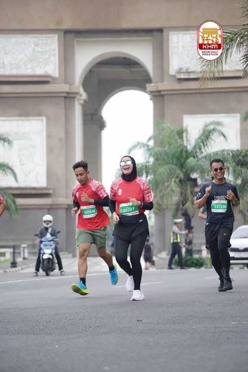 Race photo from Kediri Half Marathon 2025