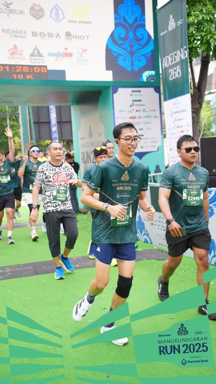 Race photo from Mangkunegaran Run 2025