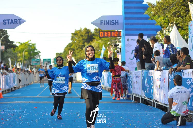 Race photo from Jabar Run 10K 2024