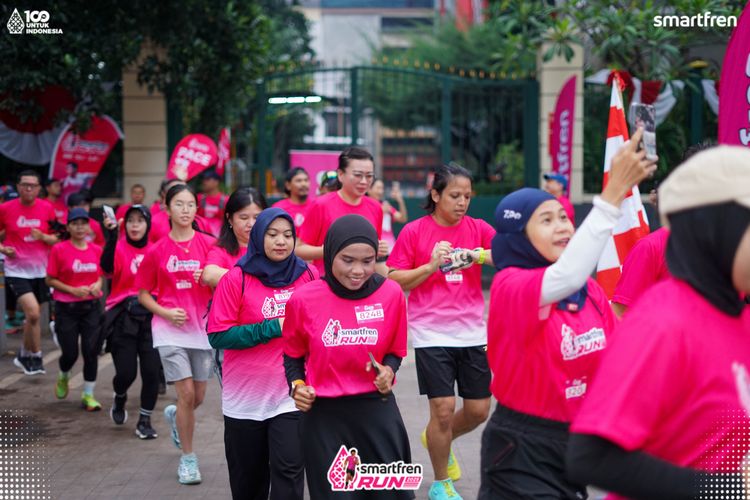 Race photo from Smartfren Run 2025 Vibes