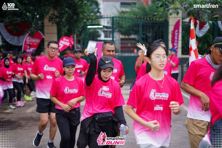 Race photo from Smartfren Run 2025 Vibes