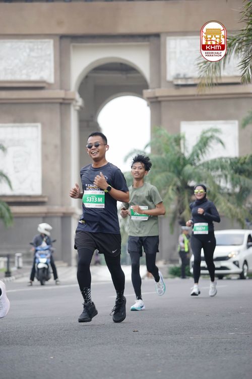Race photo from Kediri Half Marathon 2025
