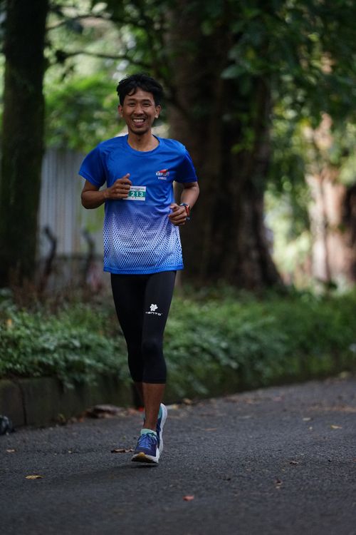 Race photo from KBP City Run 2024 Vibes