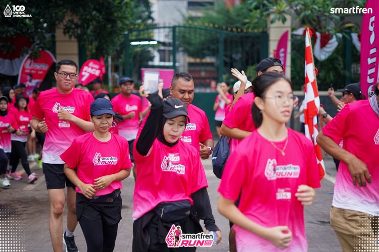 Race photo from Smartfren Run 2025 Vibes