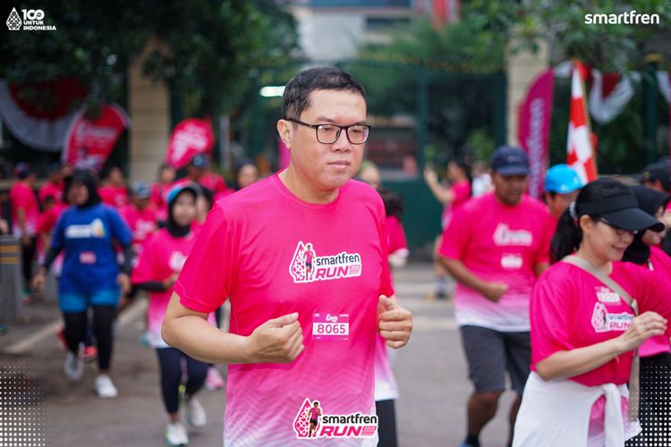 Race photo from Smartfren Run 2025 Vibes