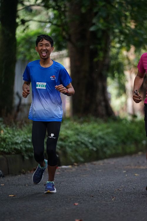 Race photo from KBP City Run 2024 Vibes
