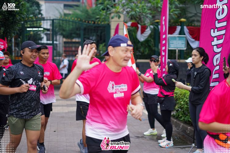 Race photo from Smartfren Run 2025 Vibes