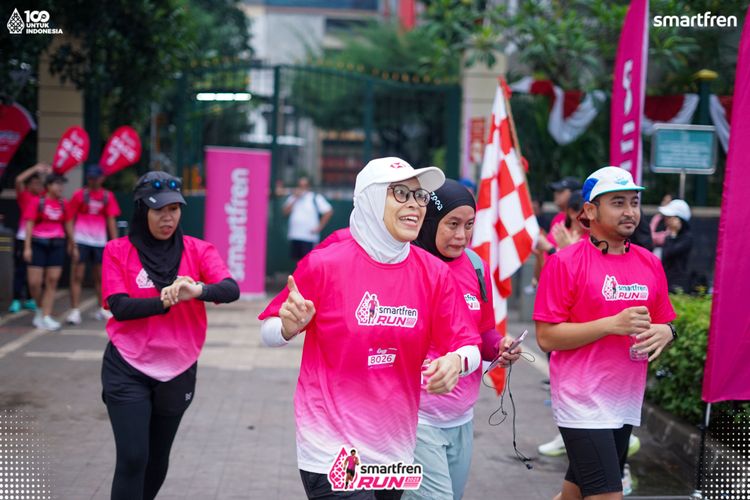 Race photo from Smartfren Run 2025 Vibes