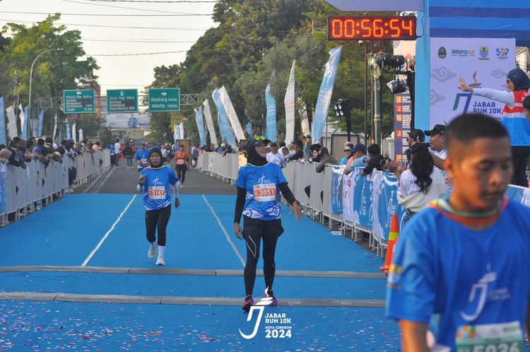 Race photo from Jabar Run 10K 2024