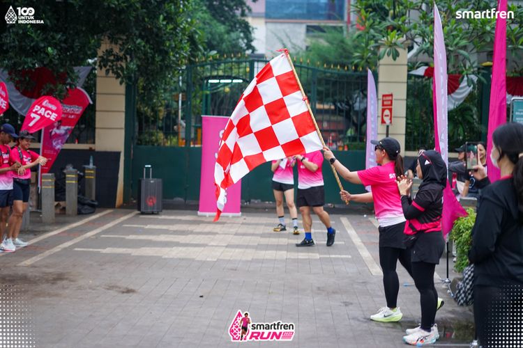 Race photo from Smartfren Run 2025 Vibes