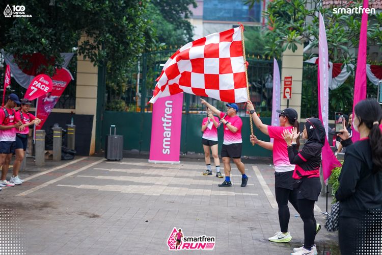 Race photo from Smartfren Run 2025 Vibes