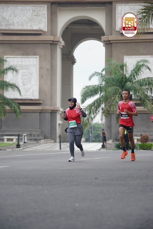 Race photo from Kediri Half Marathon 2025