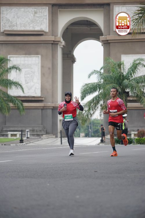 Race photo from Kediri Half Marathon 2025