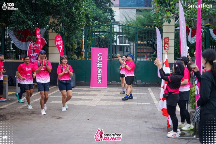 Race photo from Smartfren Run 2025 Vibes