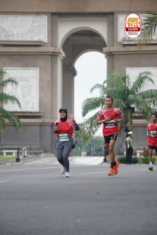 Race photo from Kediri Half Marathon 2025