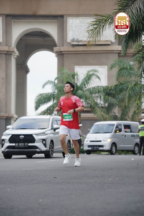 Race photo from Kediri Half Marathon 2025