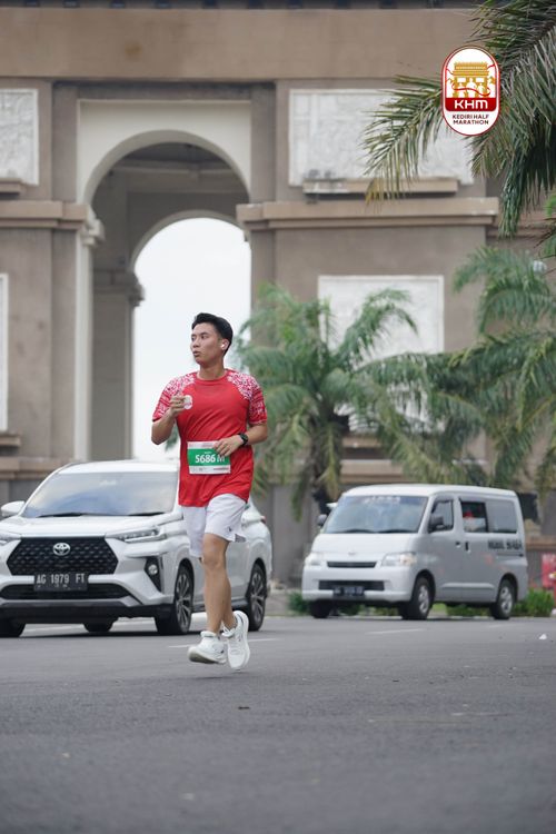Race photo from Kediri Half Marathon 2025