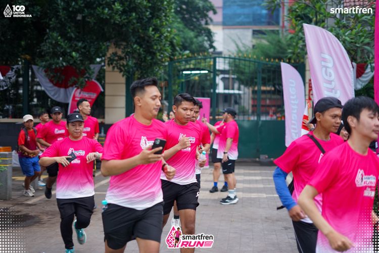 Race photo from Smartfren Run 2025 Vibes