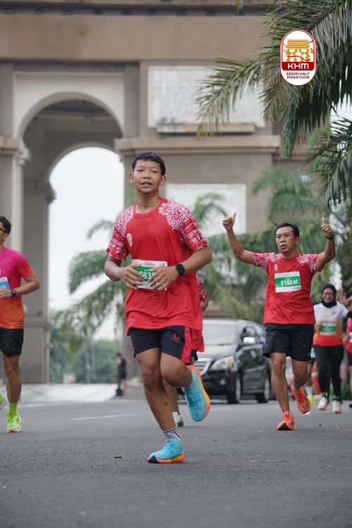 Race photo from Kediri Half Marathon 2025