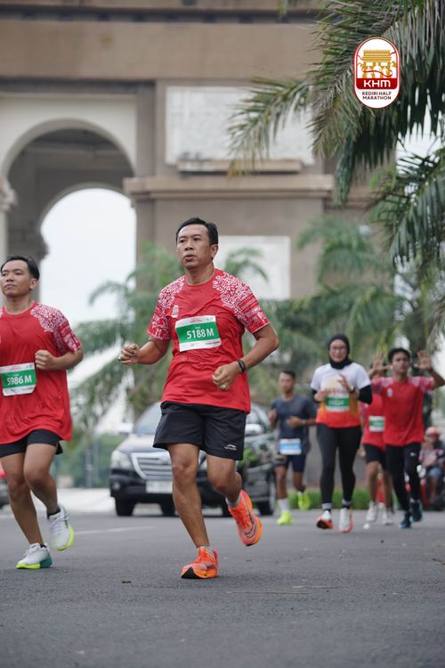 Race photo from Kediri Half Marathon 2025