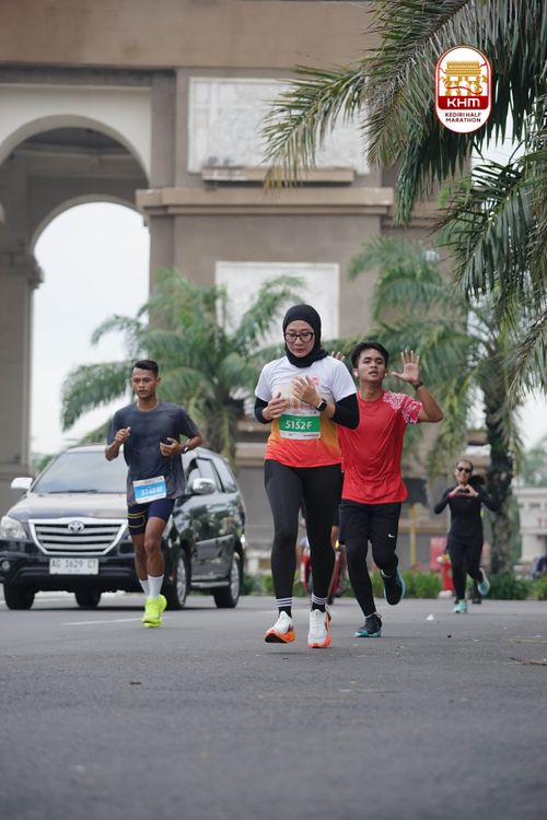 Race photo from Kediri Half Marathon 2025