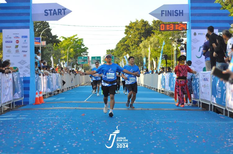 Race photo from Jabar Run 10K 2024