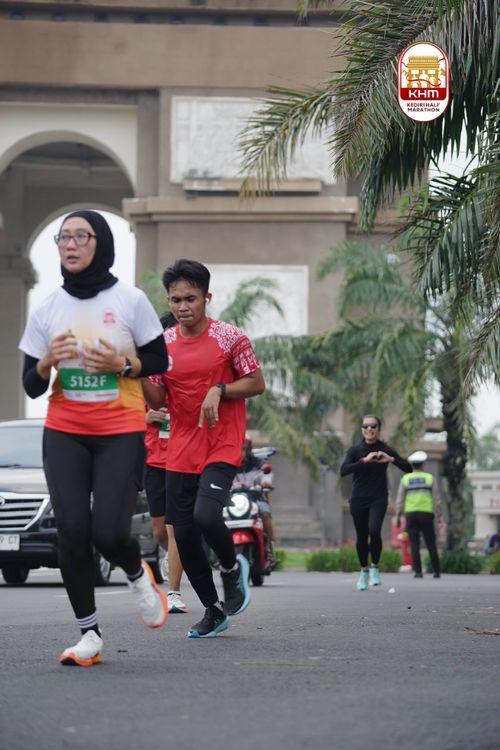 Race photo from Kediri Half Marathon 2025