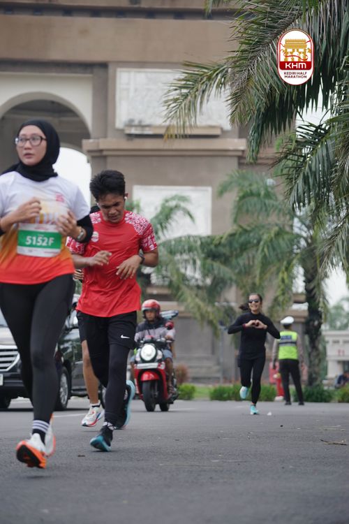 Race photo from Kediri Half Marathon 2025