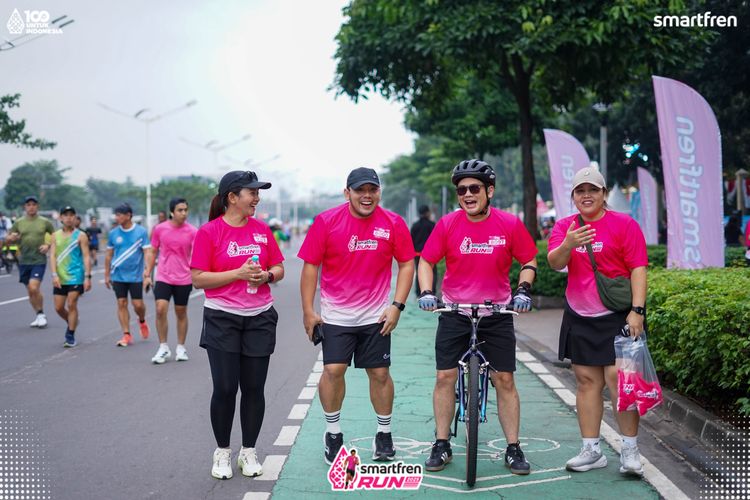 Race photo from Smartfren Run 2025 Vibes