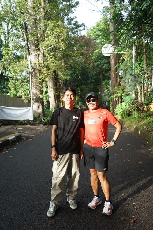 Race photo from KBP City Run 2024 Vibes